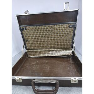Lords Caseware Model 400 Vintage Briefcase Attache Case Brown